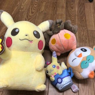 ポケモン(ポケモン)のポケモン　ぬいぐるみ　4点(ぬいぐるみ)