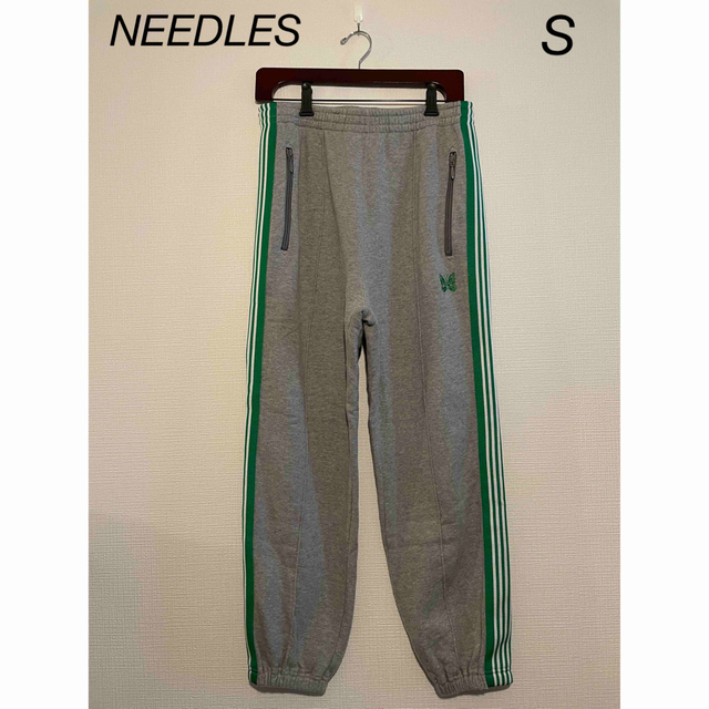 美品　needles トラックパンツ　グレー　グリーン