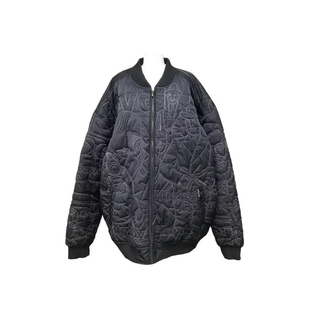 PELLE PELLE ペレペレ ブルゾン キルティング ダウンジャケット ブラック サイズ3XL 美品  50090