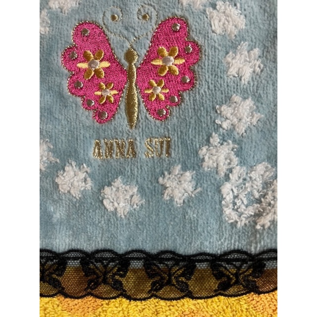 ANNA SUI(アナスイ)のアナス イ　レースタオルハンカチ バタフライ レディースのファッション小物(ハンカチ)の商品写真