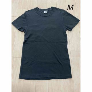 プチバトー(PETIT BATEAU)のプチバトー M Tシャツ ブラック 黒 18ans(Tシャツ(半袖/袖なし))