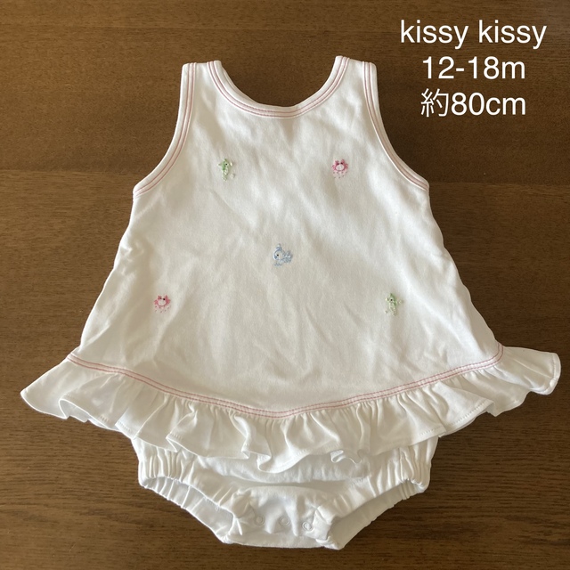 kissy kissy キッシーキッシー ワンピース ロンパース 12-18m キッズ/ベビー/マタニティのベビー服(~85cm)(ワンピース)の商品写真