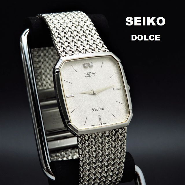 SEIKO Dolce 腕時計 2P ダイアモンド シルバー
