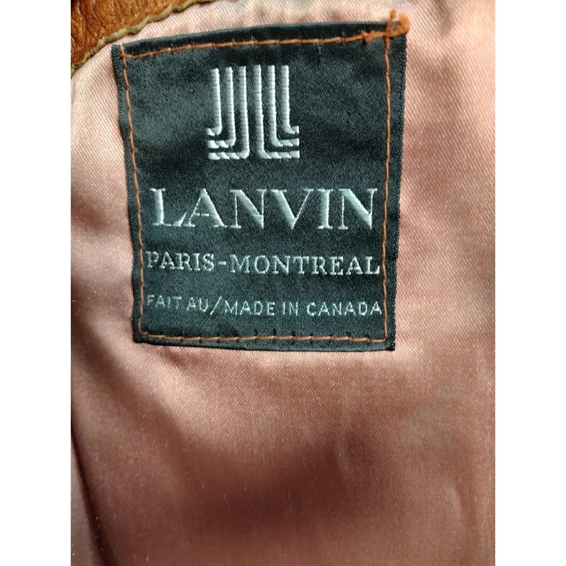 LANVIN(ランバン)のランバン レザージャケット とても軽くて柔らかいレザー メンズのジャケット/アウター(レザージャケット)の商品写真