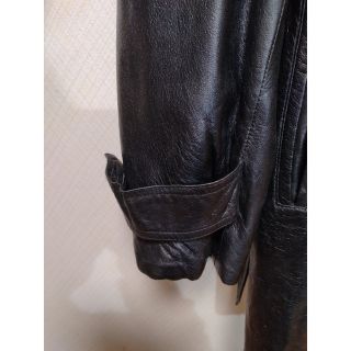 SAGA ミンク 本革X ブラックレザー リバーシブル 左右マッチの通販 by
