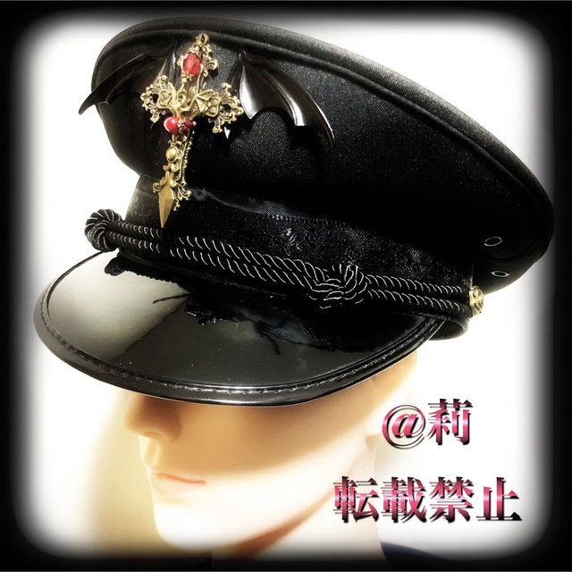 ATELIER BOZ - 多色展開 -Diabolos-軍帽 ポリスハット カスタム軍帽