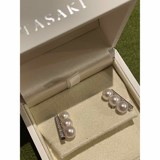 タサキ(TASAKI)のTASAKIバランスネオダイヤモンドパヴェピアス(ピアス)