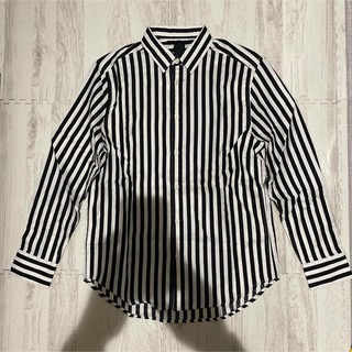 エイチアンドエム(H&M)のH&M エイチアンドエム ストライプシャツ 綿 コットン 100% Sサイズ(シャツ)