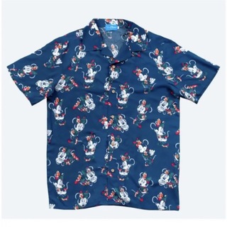 ディズニー(Disney)のディズニーリゾート ミニー アロハシャツ Sサイズ(シャツ/ブラウス(半袖/袖なし))