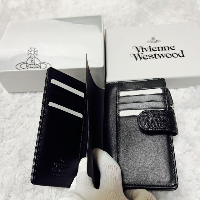 Vivienne Westwood 二つ折り財布 正規品 箱付き ブルー