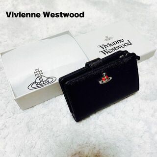 Vivienne Westwood 二つ折り財布 総柄  シルバーオーブ
