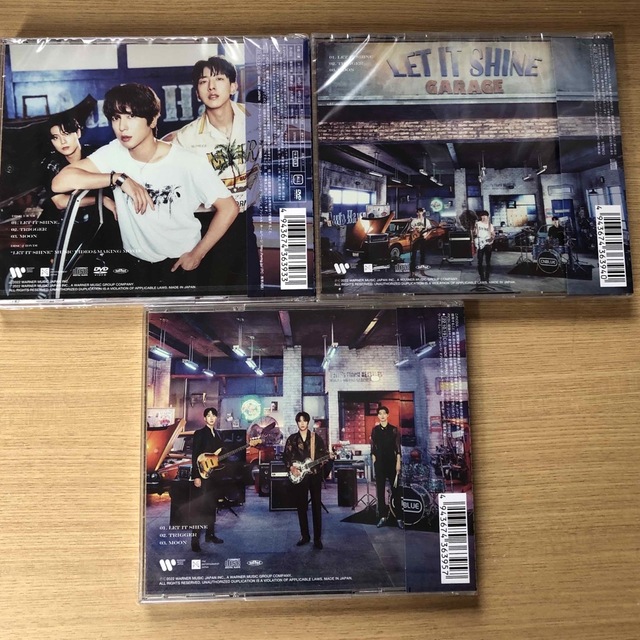 CNBLUE(シーエヌブルー)のCNBLUE 「LET IT SHINE」3形態 3枚セット エンタメ/ホビーのCD(K-POP/アジア)の商品写真