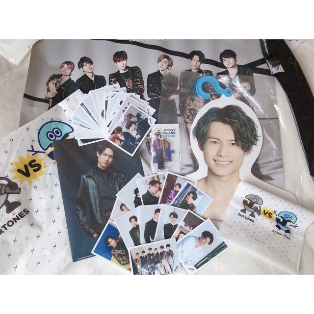 松村北斗 SixTONES ジャニーズ グッズ まとめ売り エロハン アクスタ