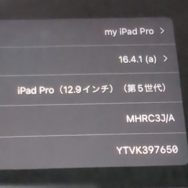 第5世代iPad Pro12.9 cellular+WiFi