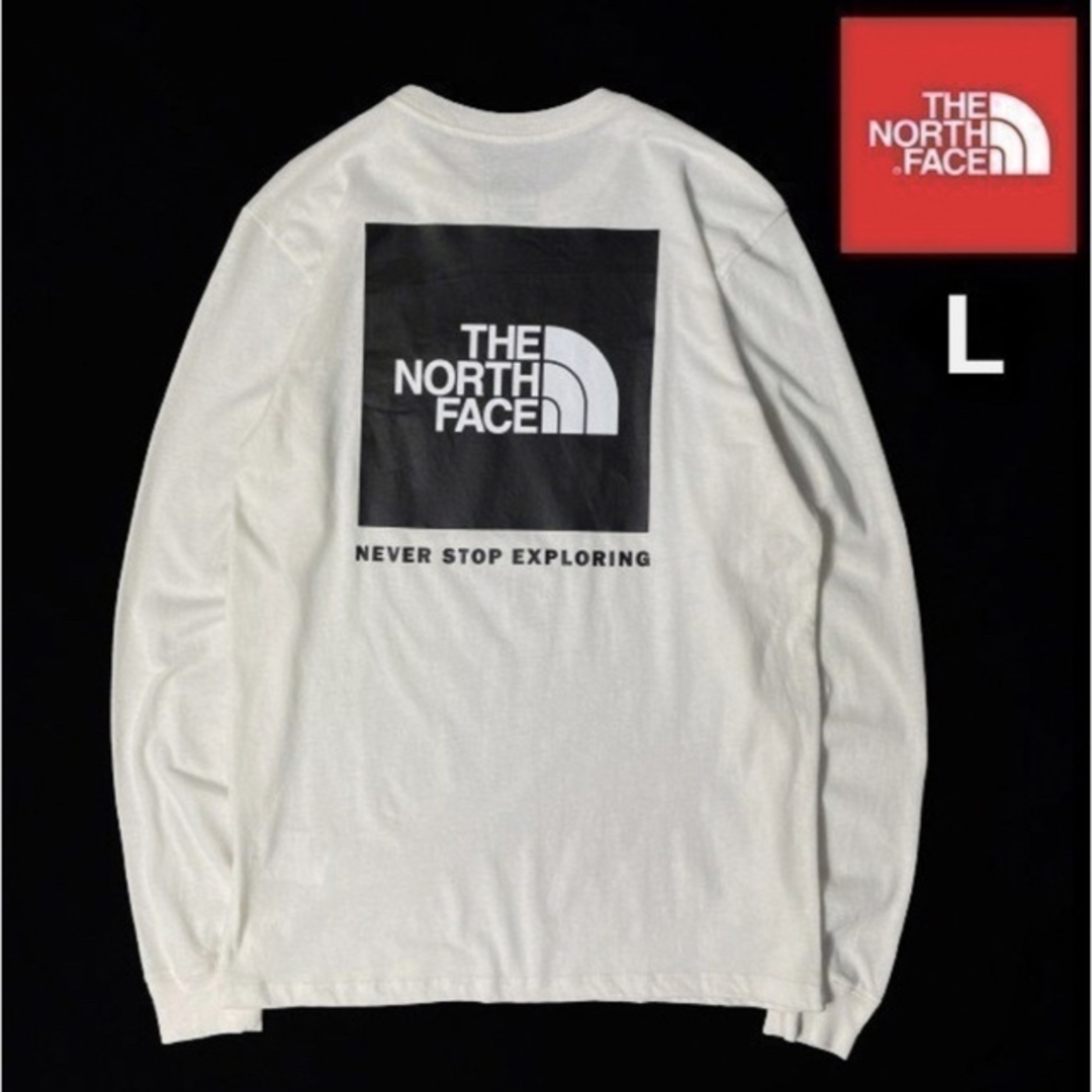 THE NORTH FACE(ザノースフェイス)のTHE NORTH FACE ロンT US限定 男女兼用 コットン メンズのトップス(Tシャツ/カットソー(七分/長袖))の商品写真