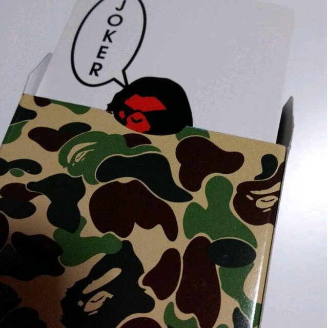 A BATHING APE(アベイシングエイプ)の未使用 エイプ トランプ APE ベイシングエイプ 付録 エンタメ/ホビーのコレクション(ノベルティグッズ)の商品写真