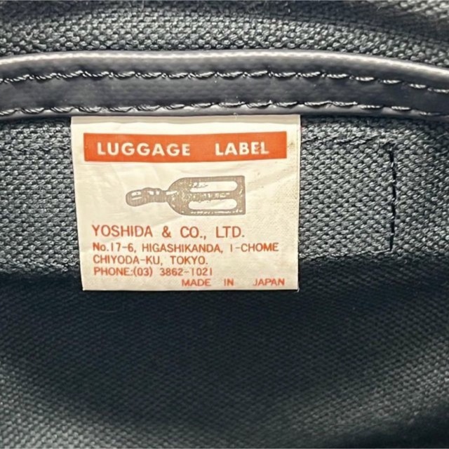 LUGGAGE LABEL(ラゲッジレーベル)の✨️美品✨️ LUGGAGE LABEL ライナー ショルダーバッグ ブラック メンズのバッグ(ショルダーバッグ)の商品写真