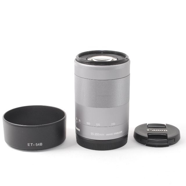 フード付☆美品 超望遠ズーム ☆CANON EF-M 55-200mm フード付☆美品 超望遠ズーム ☆CANON EF-M 55-200mm