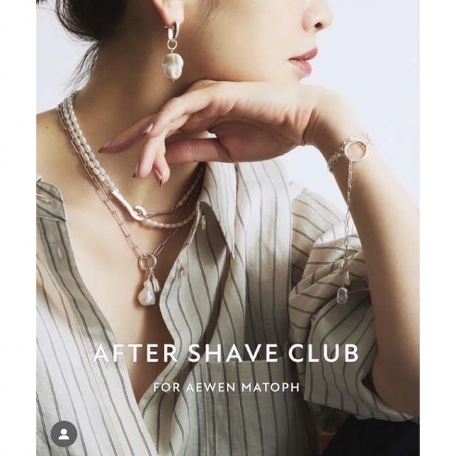 ネックレス 別注＜AFTER SHAVE CLUB＞MINI PL ネックレス