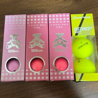 キャスコ　ピンク系ボール9個&テーラーメイド3個(その他)