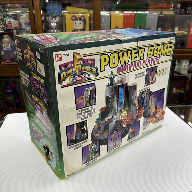 BANDAI(バンダイ)の1994 万代　POWER DOME MORPHIN PLAYSET 箱付き エンタメ/ホビーのおもちゃ/ぬいぐるみ(模型/プラモデル)の商品写真