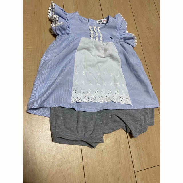 POLO（RALPH LAUREN）(ポロ)のpolo baby ロンパース　80 キッズ/ベビー/マタニティのベビー服(~85cm)(ロンパース)の商品写真