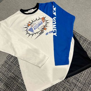 ヨネックス(YONEX)のヨネックス♡吹き出しプリントアシンメトリーロンT(Tシャツ/カットソー(七分/長袖))