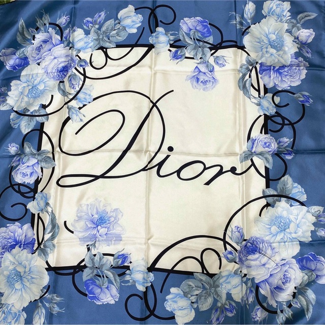 Christian Dior ディオール スカーフ 総柄 ハイブランド 花柄-