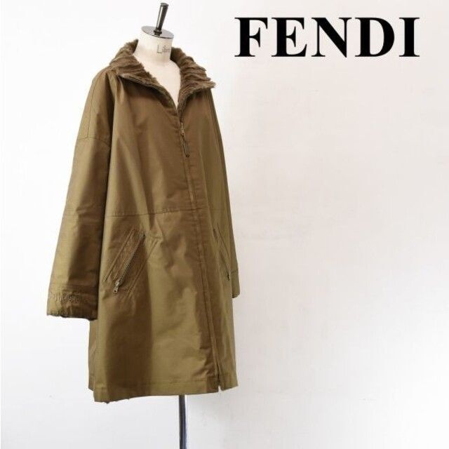 AL BE0007 高級 vintage FENDI フェンディ リバーシブル