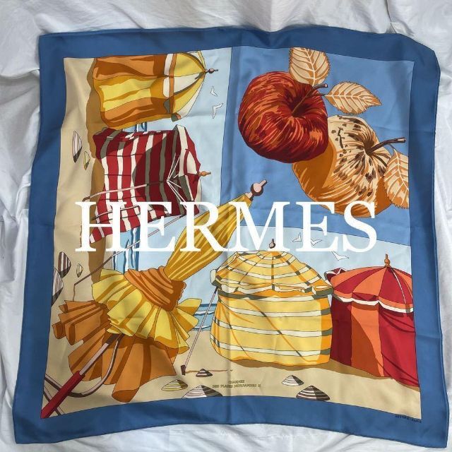 2022年最新春物 HERMES ノルマンディー海岸の魅力2 カレ90 スカーフ
