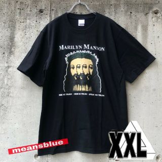 フィアオブゴッド(FEAR OF GOD)のXXL◆半袖T/  marilynmanson ロックT(Tシャツ/カットソー(半袖/袖なし))