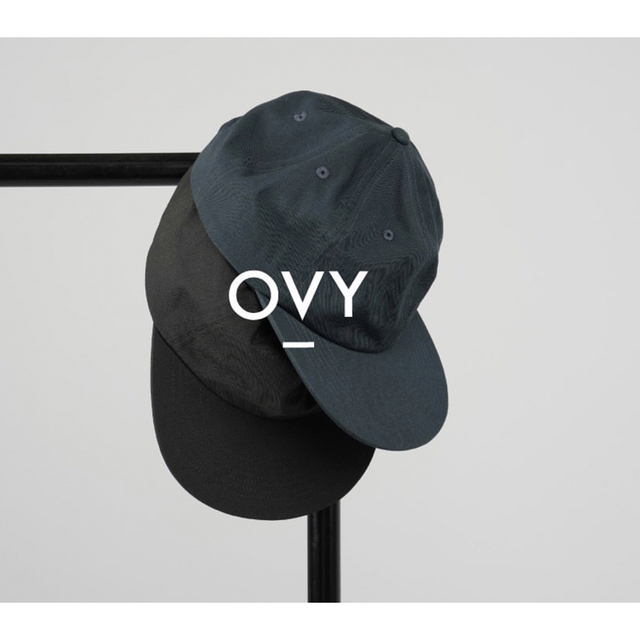 OVY Cotton 6Panel Snapback Cap (black) - キャップ