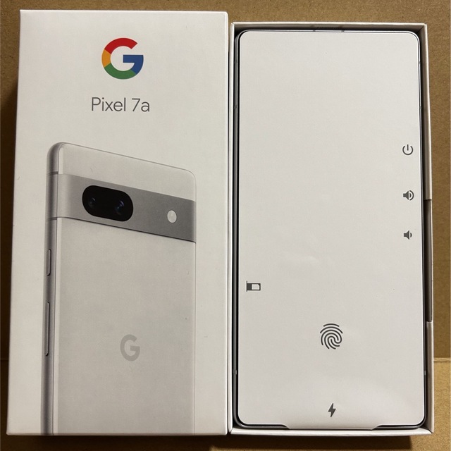 Google Pixel(グーグルピクセル)の【未使用】Pixel 7a 128GB snow スマホ/家電/カメラのスマートフォン/携帯電話(スマートフォン本体)の商品写真