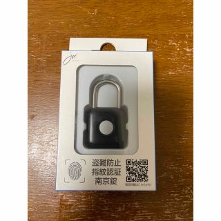 ［未使用品］JOYEUX　南京錠　指紋認証　NAUTOKEYP8（ブラック）(防災関連グッズ)