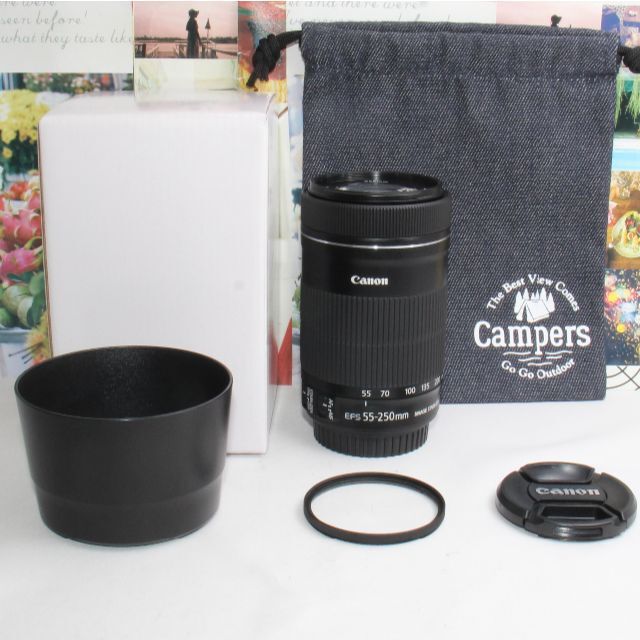 ❤️当店限定!!オマケ盛り沢山❤️Canon 55-250mm IS STM❤️