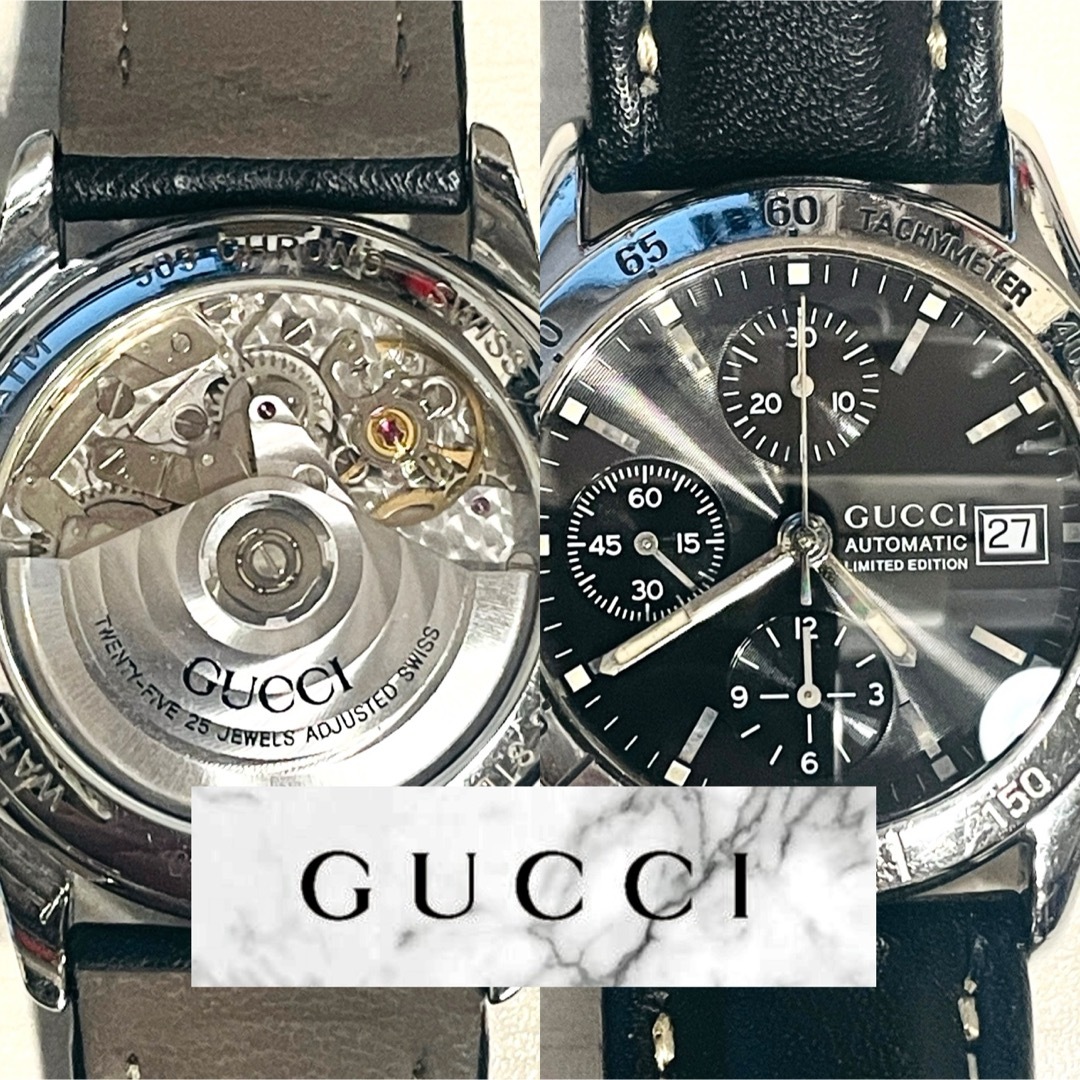 Gucci(グッチ)のGUCCI Ref.503 裏スケ　リミテッドエディション 1000本限定 メンズの時計(腕時計(アナログ))の商品写真