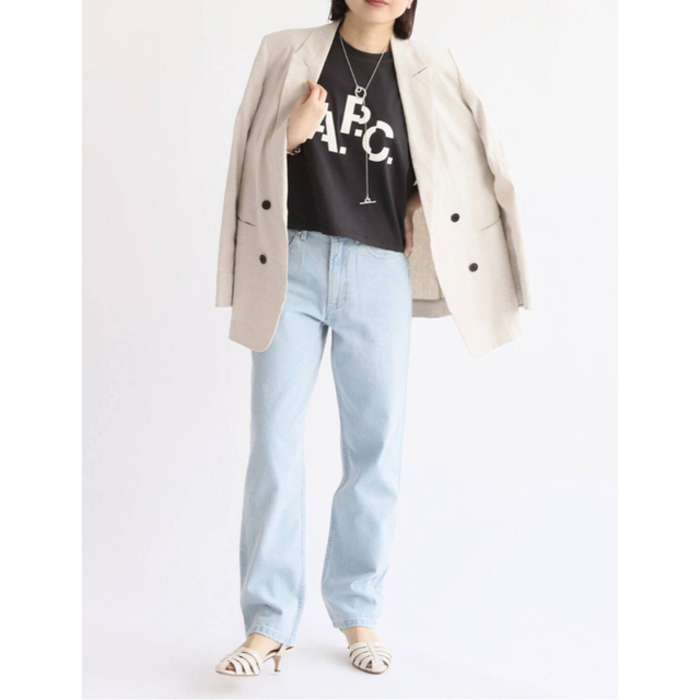 IENA ＊ A.P.C 別注 DECALEプリントTシャツ