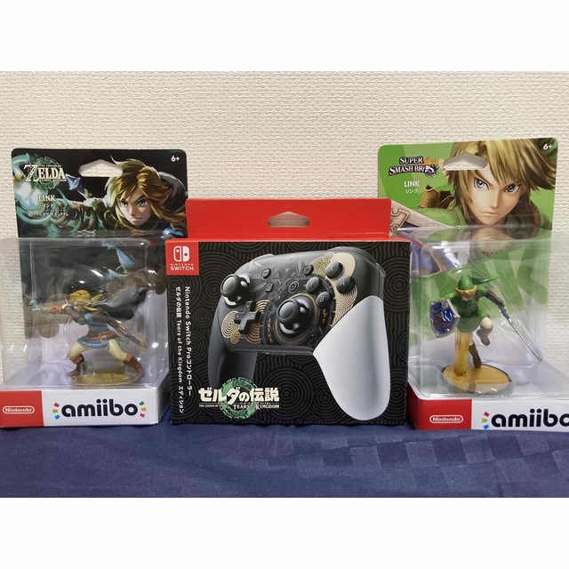 Nintendo Switch プロコン　amiibo ゼルダの伝説