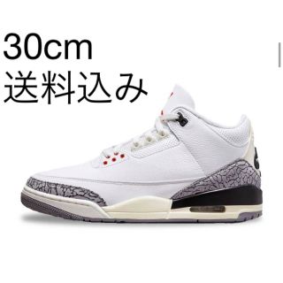 ジョーダン(Jordan Brand（NIKE）)のNike Air Jordan 3 Retro White Cement 30(スニーカー)