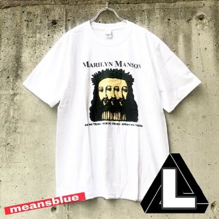 フィアオブゴッド(FEAR OF GOD)の半袖T/  marilynmanson ロックT(Tシャツ/カットソー(半袖/袖なし))