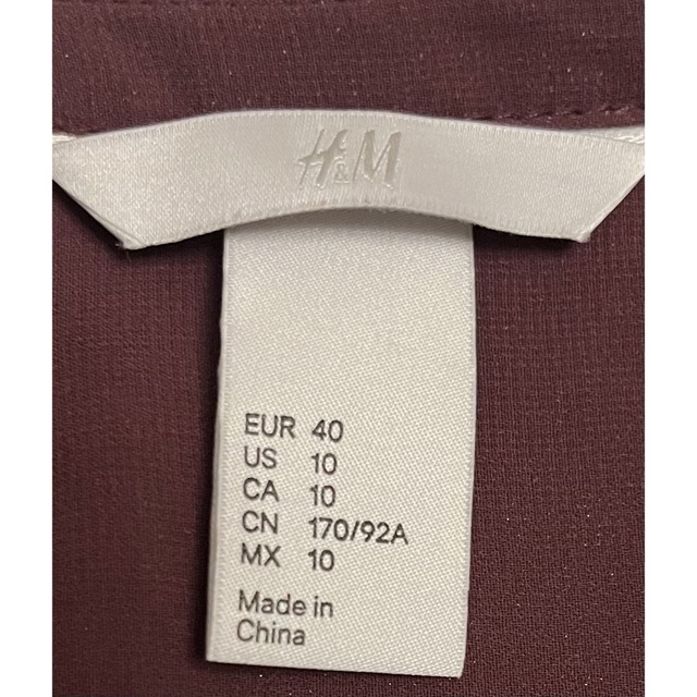 H&H(エイチアンドエイチ)のH&M  シアーシャツ レディースのトップス(シャツ/ブラウス(長袖/七分))の商品写真