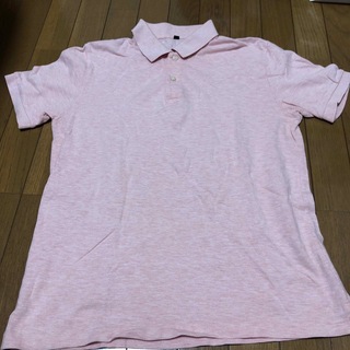 ムジルシリョウヒン(MUJI (無印良品))の無印良品 メンズ ポロシャツ ピンク(ポロシャツ)