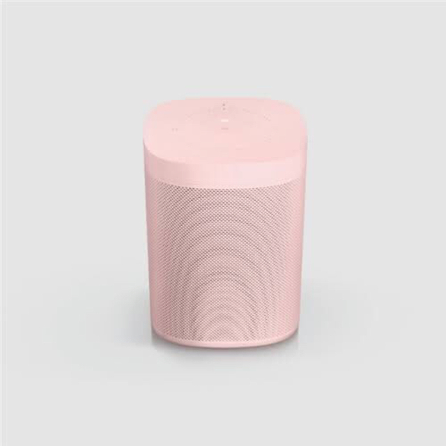 Sonos One Hay Pink 2個セット　ステレオサラウンド スマホ/家電/カメラのオーディオ機器(スピーカー)の商品写真