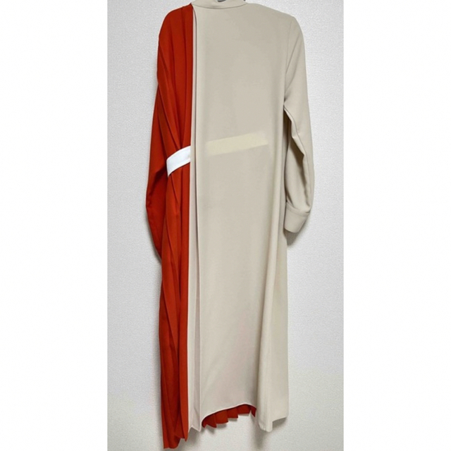 LE CIEL BLEU(ルシェルブルー)のルシェルブルー　ハーフプリーツドレス　Half Pleats Dress レディースのワンピース(ロングワンピース/マキシワンピース)の商品写真
