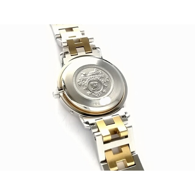 エルメスクリッパー３針コンビレディース114220/1004302腕時計