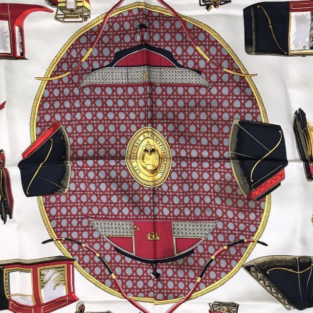 バンダナ/スカーフ HERMES カレ90 LA PERRIE ラペリエール ストール