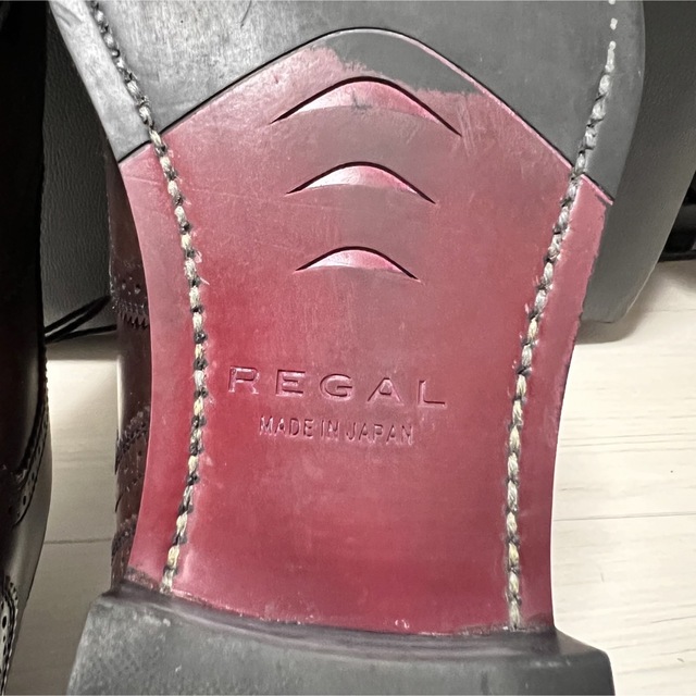 REGAL(リーガル)のよしさん専用✴︎REGALビジネスシューズ　ウィングチップ　27cm メンズの靴/シューズ(ドレス/ビジネス)の商品写真