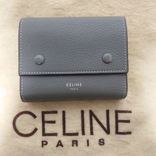 celine - CELINE コンパクトウォレット 三つ折り財布の通販 by