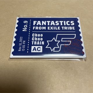 エグザイル トライブ(EXILE TRIBE)のamazing coffee アメコ　fantastics 切符缶バッジ ③(ミュージシャン)