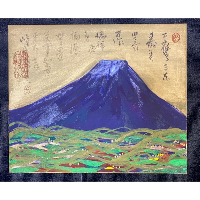 絵画/タペストリー富士山112